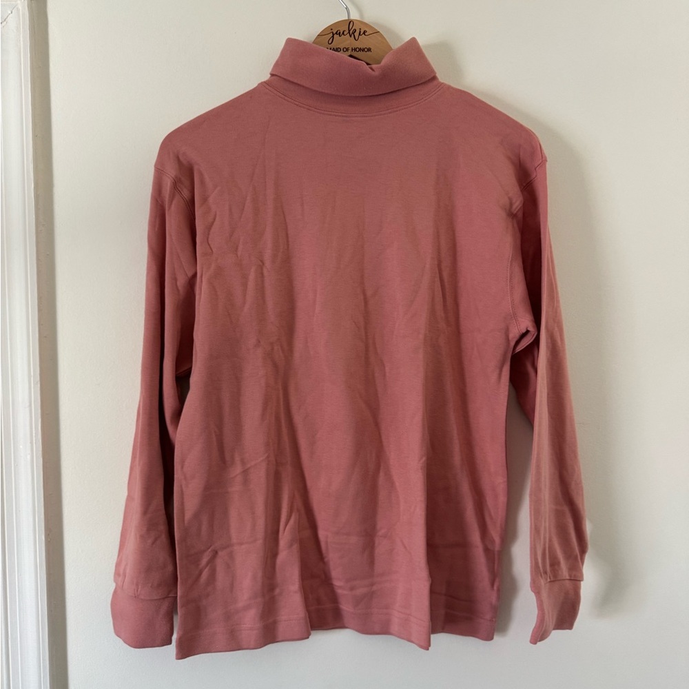Jockey Women's Pink Turtleneck Sweater